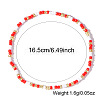 Boho Round Glass Seed Beaded Stretch Bracelets for Women NW8932-2-2