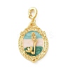 Brass Pendants KK-R210-07G-01-1