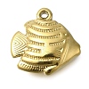 Ion Plating(IP) 304 Stainless Steel Pendants LS-STAS-I310-11G-1