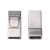 304 Stainless Steel Bayonet Clasps STAS-K145-15P-2