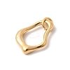 304 Stainless Steel Irregular Pendants STAS-G378-03G-2