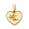 304 Stainless Steel Charms STAS-U043-18G-1