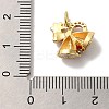 Rack Plating Brass Micro Pave Cubic Zirconia Pendants KK-U027-08G-A-3