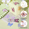 DIY Butterfly Dangle Earring Making Kit DIY-TA0006-34-4
