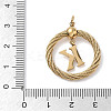 304 Stainless Steel Pendants STAS-D154-01K-G-3