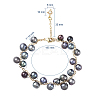 Cultured Freshwater Pearl  Beaded Bracelets BJEW-JB04819-9