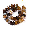 Natural Agate Beads Strands G-N356-01A-04-3