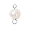 Natural Cultured Freshwater Pearl Round Links PALLOY-JF04219-01-3