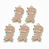 Alloy Enamel Pendants ENAM-S122-020-NR-2