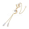 Iron Rhombus & Natural Citrine Suncatchers HJEW-F025-04G-02-3