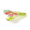 Flower Acrylic Alligator Hair Clips OHAR-H002-01E-3