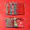 12Pcs 12 Styles Hot Stamping Christmas Velvet Storage Bags ABAG-FS0001-02-7