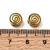 Tibetan Style Alloy Beads AL-CBA3B63-12AG-3