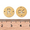 PVD Vacuum Plating 201 Stainless Steel Hollow Flat Round Links FIND-R149-03R-G-3
