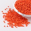 12/0 1.5~2mm Baking Paint Glass Seed Beads Loose Spacer Beads X-SEED-S001-K4-1