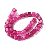 Natural Dragon Veins Agate Beads Strands G-G177-E19-05-4