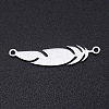 Non-Tarnish 201 Stainless Steel Links connectors STAS-N090-JN833-1-1