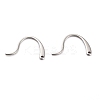 Tarnish Resistant 304 Stainless Steel Earring Hooks STAS-O146-05P-1