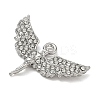 Alloy Rhinestone Pendants FIND-L026-06P-2