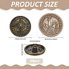 1-Hole Alloy Buttons FIND-FG0004-58A-2
