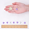 Faceted Glass Charms RGLA-SC0001-03A-3