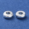 Rack Plating Brass Spacer Beads KK-F090-17S-01-2