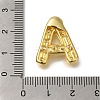 Brass with Cubic Zirconia Pendants KK-Q818-03A-G-3
