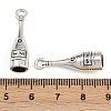 Tibetan Style Alloy Pendants TIBE-B003-18AS-3