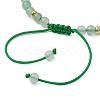 Natural Green Aventurine Braided Bead Bracelets BJEW-JB11241-03-4