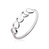 Non-Tarnish 304 Stainless Steel Finger Ring PW-WG27535-05-1