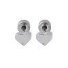 304 Stainless Steel Stud Earrings for Women X-EJEW-E603-05A-P-1