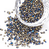 Plated Glass Seed Beads SEED-S016-08-1