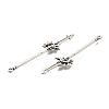 Tibetan Style Alloy Big Pendants FIND-G078-33F-AS-2