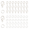 200Pcs Zinc Alloy Lobster Claw Clasps DIY-YW0010-31-1