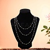 304 Stainless Steel Link Chain Necklaces NJEW-SW00051-7