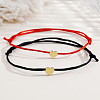 Adjustable Fibre Cord Bracelets RV4258-1-1