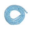 Natural Blue Topaz Beads Strands G-P553-A01-01-3