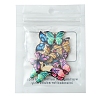 12Pcs 6 Colors Printed Alloy Pendants FIND-FS0001-28-2