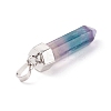 Natural Bullet Fluorite Pointed Pendants LS-X-G-E308-C11-4