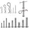 55Pcs 304 Stainless Steel Hitch Pin Clips & 90Pcs Open Latch & 39Pcs Connecting Rod Plug Bolt Pins STAS-AR0002-68-1