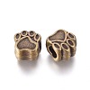 Tibetan Style European Beads LS-X-MPDL-6160-AB-NR-2