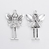 Tibetan Style Girl Alloy Big Pendants LS-PALLOY-E391-32AS-2