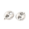 304 Stainless Steel Pendants X-STAS-P441-01P-2