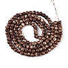 Baking Paint Glass Beads Strands X-DGLA-N016-6mm-05-2