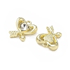 Alloy Rhinestone Pendants RB-CBA7D90-02G-2