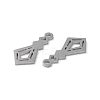 Non-Tarnish 304 Stainless Steel Pendants STAS-F300-12P-2