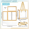Foldable Hot Stamping Transparent PVC Packaging Boxes LS-CON-WH0123-24B-02-2