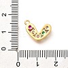 Brass Charms KK-U048-14G-3