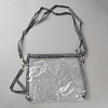Waterproof Transparent PVC Crossbody Bags AJEW-WH20115-05A-1