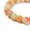 Handmade Lampwork Stretch Bracelets BJEW-R312-02A-01-2